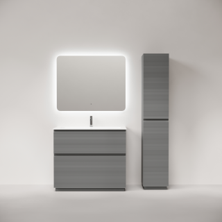 Тумба напольная под раковину Sancos Folk Floor FL100FES 100 см Ergraut soft